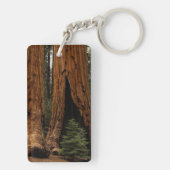 Redwood Trees, Sequoia Nationalpark. Schlüsselanhänger (Rückseite)
