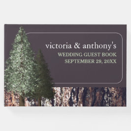Redwoods & Bark, Rustikale Hochzeit Gästebuch