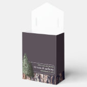 Redwoods & Bark, Rustikale Hochzeit Geschenkschachtel (Geöffnet)