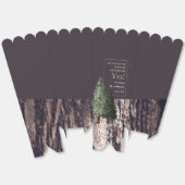 Redwoods & Bark, Rustikale Hochzeit Geschenkschachtel (Ungeklappt)