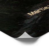 Redwoods Mountain Road Poster (Ecke)