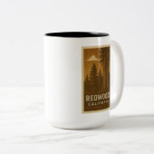 Redwoods National Park California Grosse Tasse (VorderseiteRechts)