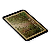 Redwoods National Park California Magnet (Rechte Seite)