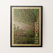 Redwoods National Park California Puzzle (Vertikal)