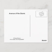 Redwoods Postkarte (Rückseite)