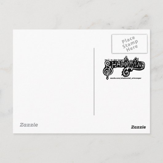 Redwoods Riant Postkarte (Rückseite)