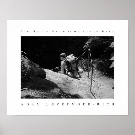 Redwoods Staat Park Poster (Vorne)