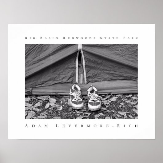 Redwoods Staat Park Poster (Vorne)