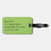 Redwoods und Ferns im Redwood-Nationalpark Gepäckanhänger (Rückseite horizontal)