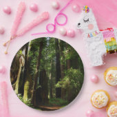 Redwoods und Ferns im Redwood-Nationalpark Pappteller (Party)