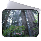 Redwoods und Rhododendren Laptopschutzhülle (Vorderseite)