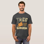 ree Surgeon Funny Arborist Geschenk T-Shirt (Vorne ganz)
