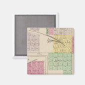 Reece, Fall River, Hamilton und Climax, Kansas Magnet (Vorderseite/Rückseite)