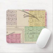 Reece, Fall River, Hamilton und Climax, Kansas Mousepad (Mit Mouse)