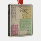 Reece, Fall River, Hamilton und Climax, Kansas Ornament Aus Metall (Rechts)