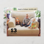 Reed - 13 Monate Postkarte (Vorne/Hinten)