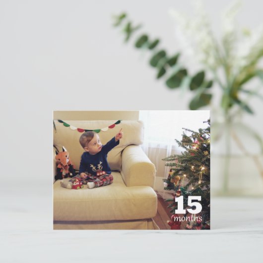 Reed - 15 Monate Postkarte (Stehend Vorderseite)