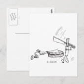 Reed-Ausführung Postkarte (Vorne/Hinten)