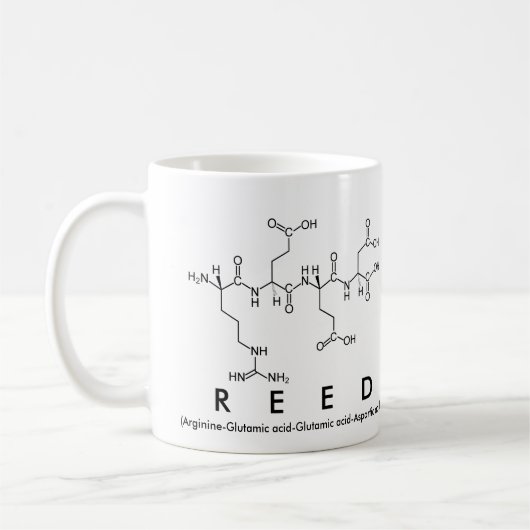 Reed Peptidname Tasse (Links)