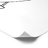 Reed Psychologin White Poster (Ecke)