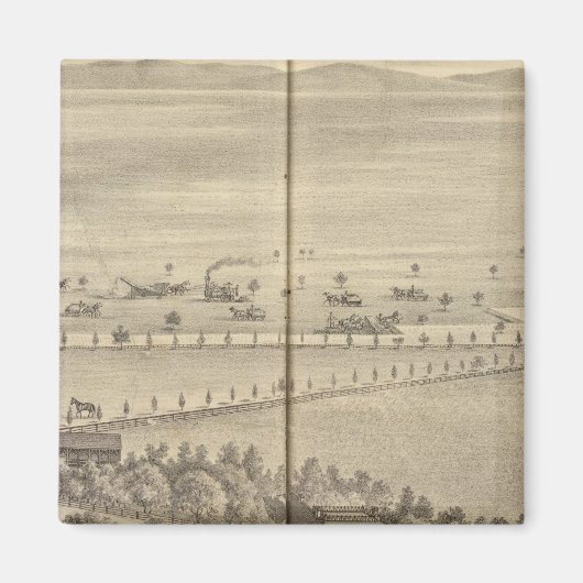 Reed residence, Knights Landing Magnet (Vorne)