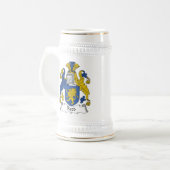 ReedFamilienwappen Bierglas (Vorderseite Links)