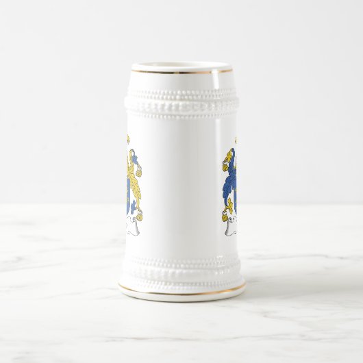 ReedFamilienwappen Bierglas (Mittel)