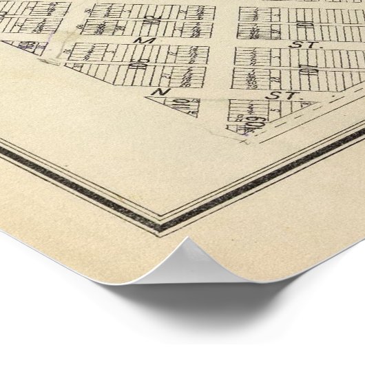 Reedley, Kalifornien Poster (Ecke)