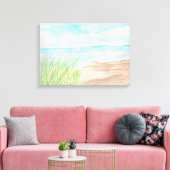 Reeds Beach Leinwanddruck (Insitu (Wohnzimmer))