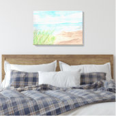 Reeds Beach Leinwanddruck (Insitu (Schlafzimmer))