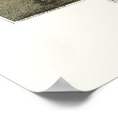 Reedsburg, WI Panorama Karte - 1874 Poster (Ecke)