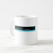 Reedster spricht Logo-Tasse Kaffeetasse (Vorderseite Links)