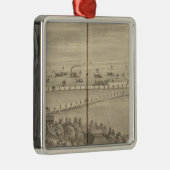 Reedwohnsitz, Ritter-Landung Silbernes Ornament (Rechts)