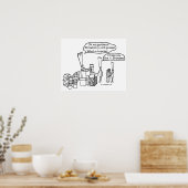 Reedz Geschenke Poster (Küche)