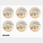 Reedz Gifts Classic Round Sticker (Blatt)