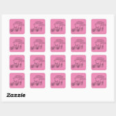 Reedz Gifts Square Sticker (Blatt)