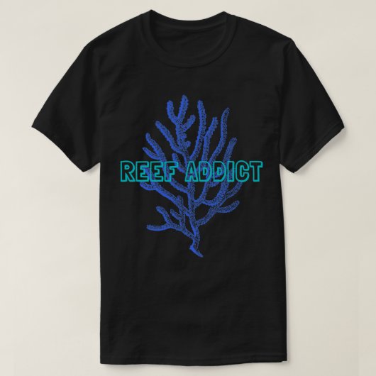 Reef Addict Neon Coral T-Shirt (Design vorne)