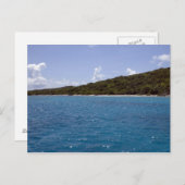 Reef Bay Postkarte (Vorne/Hinten)