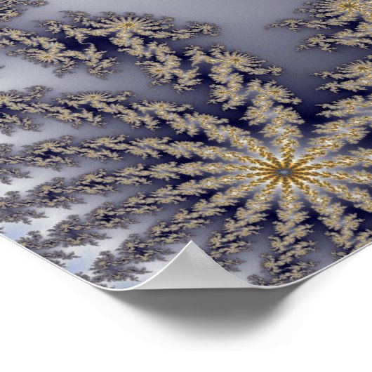 Reef Fraktal - Fraktal Poster (Ecke)