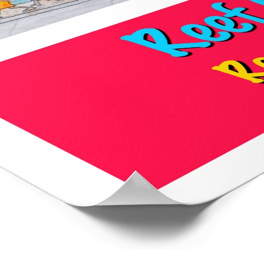 Reef Gliders Diving shop Poster (Ecke)