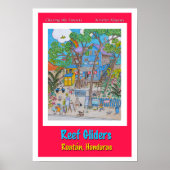 Reef Gliders Diving shop Poster (Vorne)