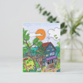 Reef Gliders Postkarte (Stehend Vorderseite)