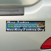 Reef Junkies Autoaufkleber 1 (Auf Auto)