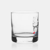 Reef Shark Silhouette Whiskyglas (Links)