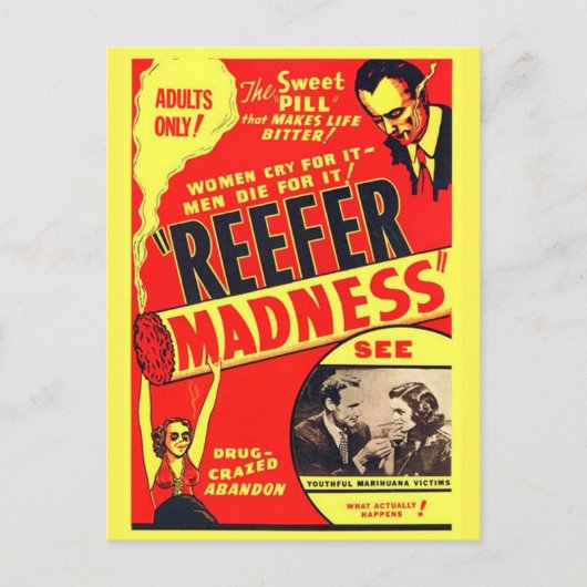 Reefer Madness Postkarte (Vorderseite)
