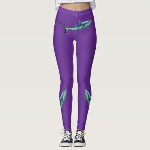 Reefshark - Abstraktes Design - Aus einem Foto sch Leggings