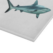 Reefshark - Abstraktes Design - Aus einem Foto sch Schneidebrett (Ecke)