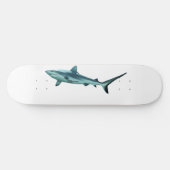 Reefshark - Abstraktes Design - Aus einem Foto sch Skateboard (Horizontal)