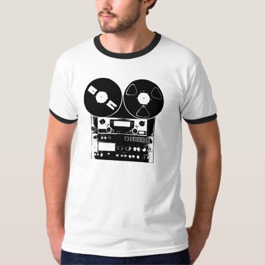 reel2reelblk T-Shirt (Vorderseite)