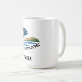 Reel Adventure Sportfischerei-Logo-Stil Kaffeetasse (VorderseiteRechts)
